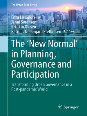 cover image of The 'New Normal' in Planning, Governance and Participation